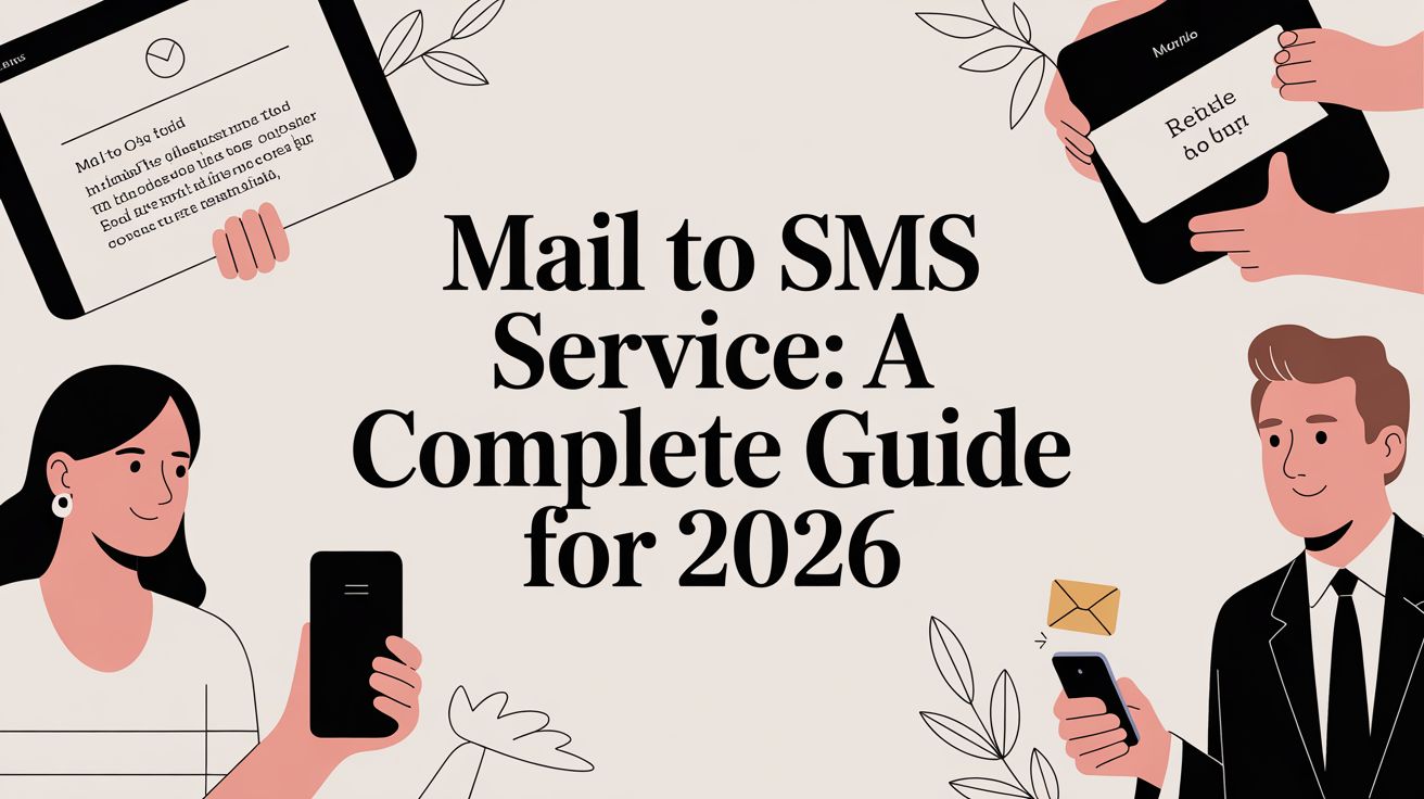 Mail to SMS Service: A Complete Guide for 2026
