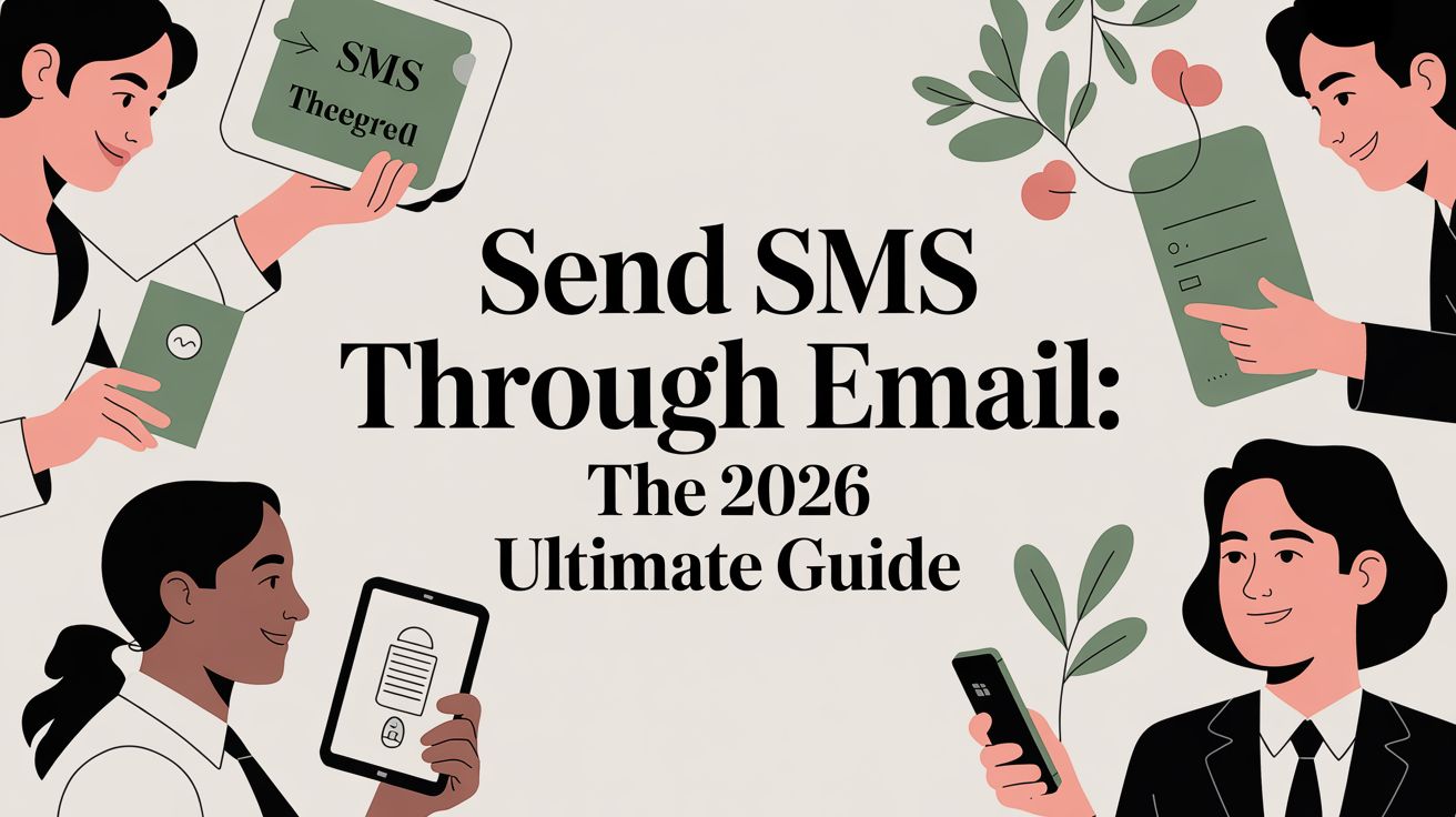 Send SMS Through Email: the 2026 Ultimate Guide