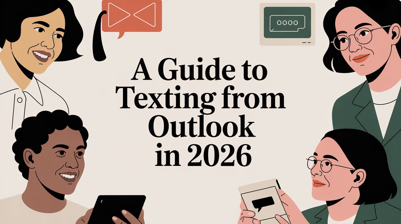 A Guide to Texting from Outlook in 2026