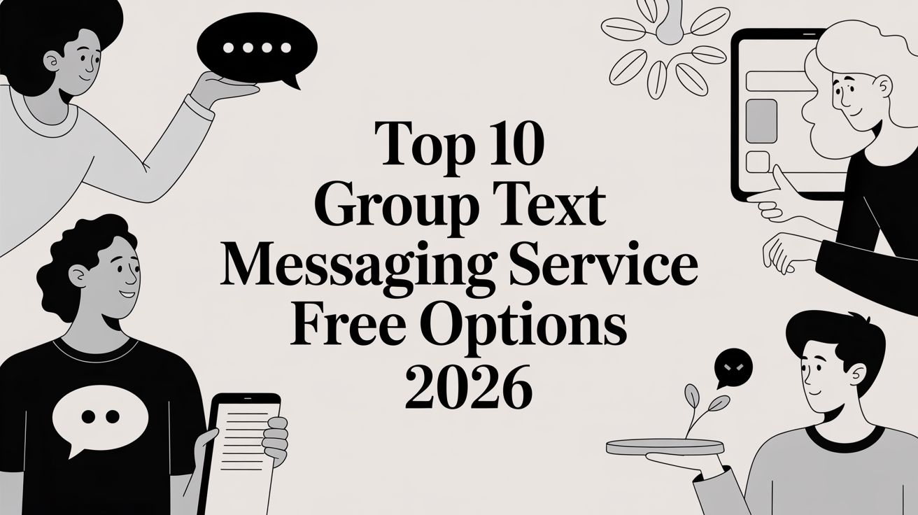 Top 10 Group Text Messaging Service Free Options 2026