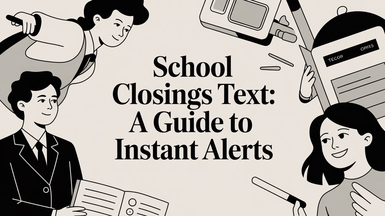 School Closings Text: A Guide to Instant Alerts