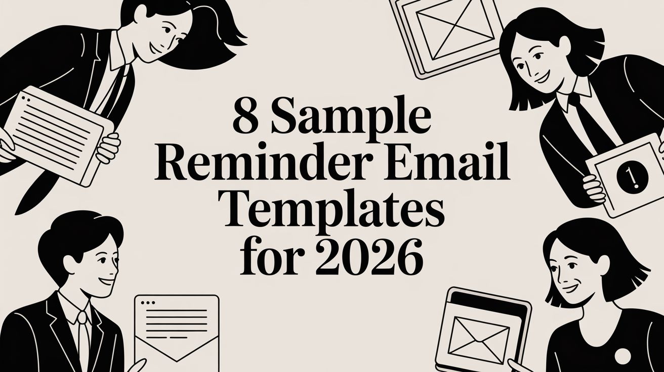 8 Sample Reminder Email Templates for 2026