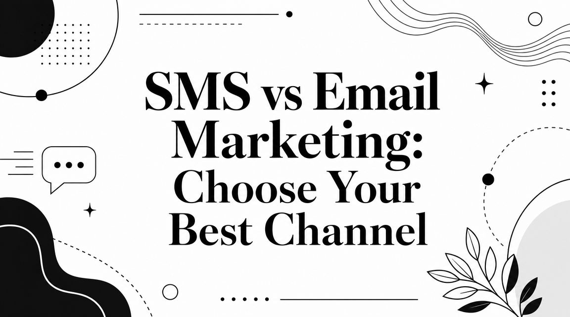 SMS vs Email Marketing: Choose Your Best Channel