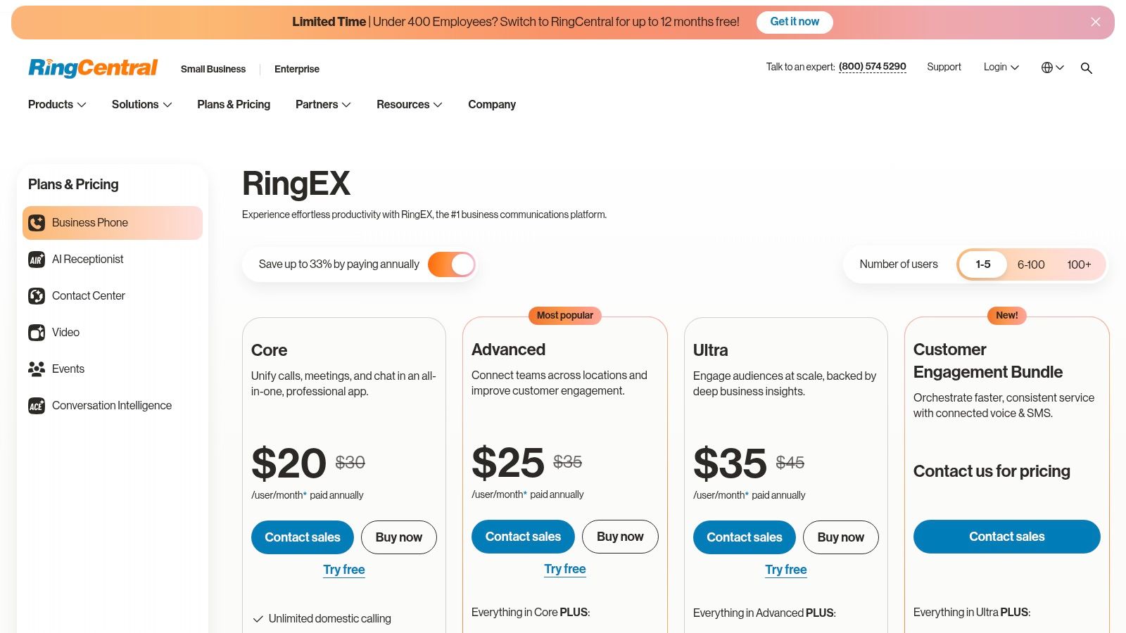 RingCentral (RingEX)