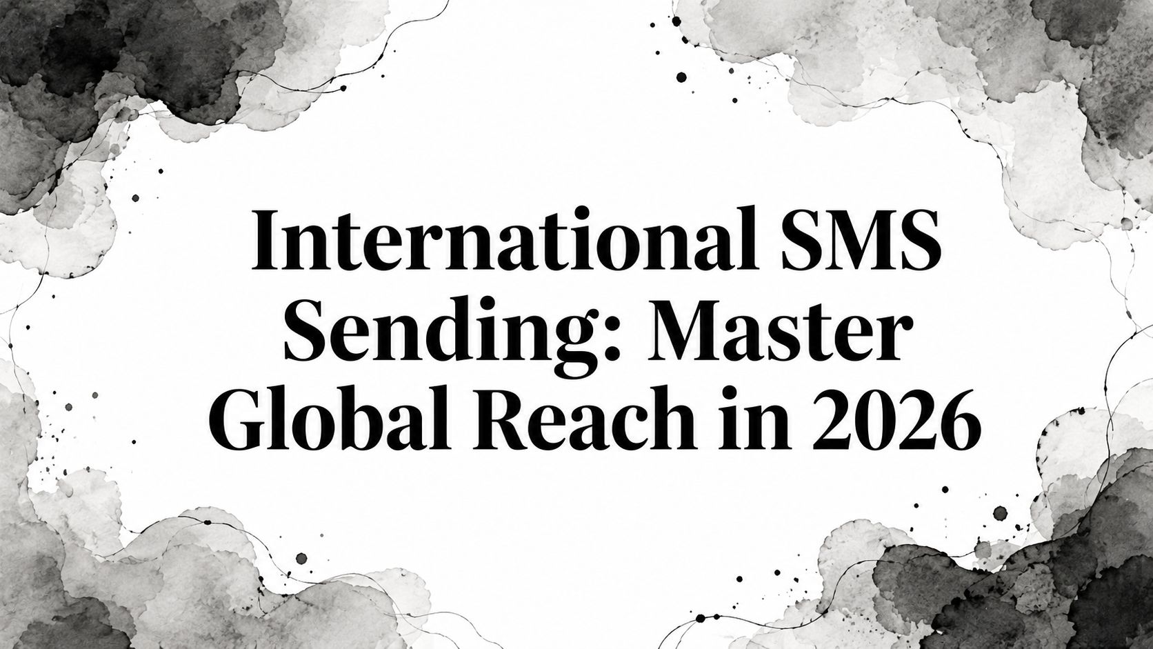 International SMS Sending: Master Global Reach in 2026