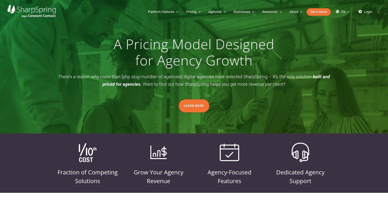SharpSpring by Constant Contact (Agency model)