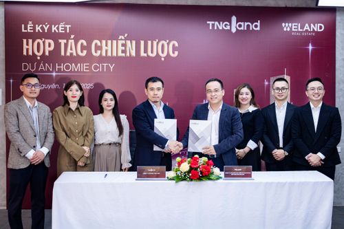 TNG LAND VÀ WELAND KÝ KẾT HỢP TÁC CHIẾN LƯỢC DỰ ÁN HOMIE CITY TẠI THÁI NGUYÊN