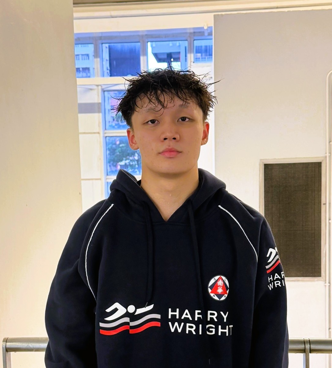 Sean Wong Yik Yan winning gold in the 400m IM at the Harry Wright Swim School Division 1 Long Course meet, Hong Kong 2026