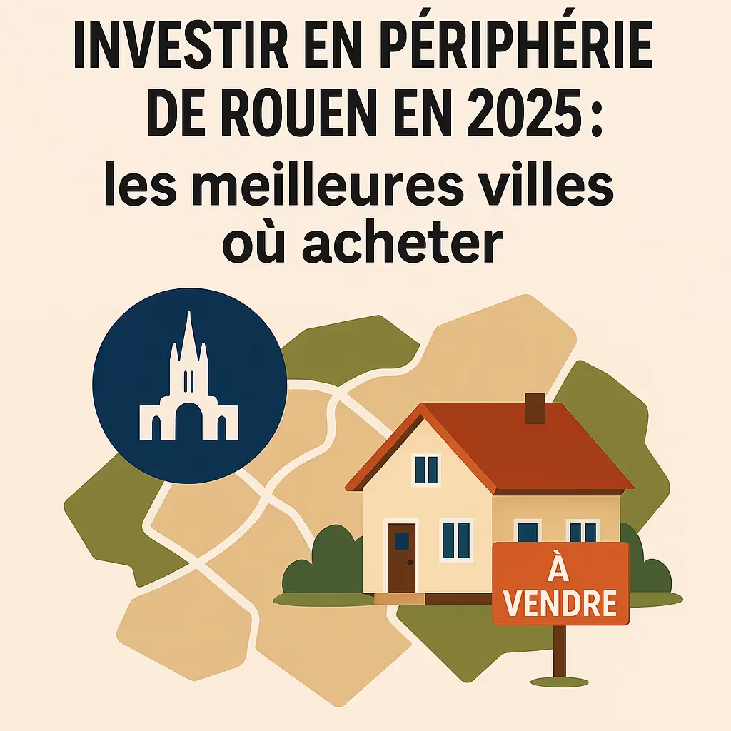 Investir en périphérie de Rouen en 2025 : les meilleures villes où acheter