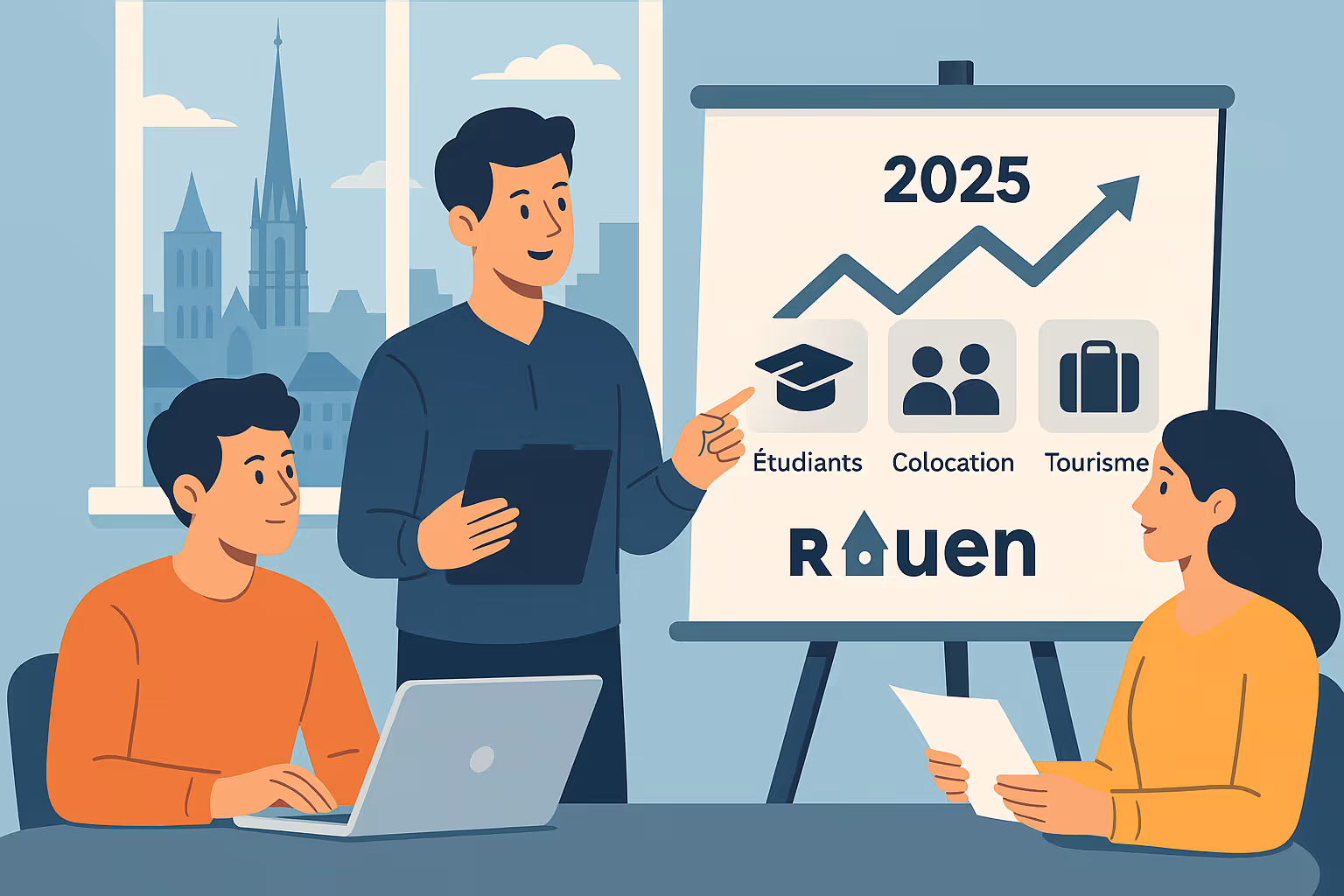 Rouen : la meilleure stratégie locative pour étudiants, tourisme et colocation