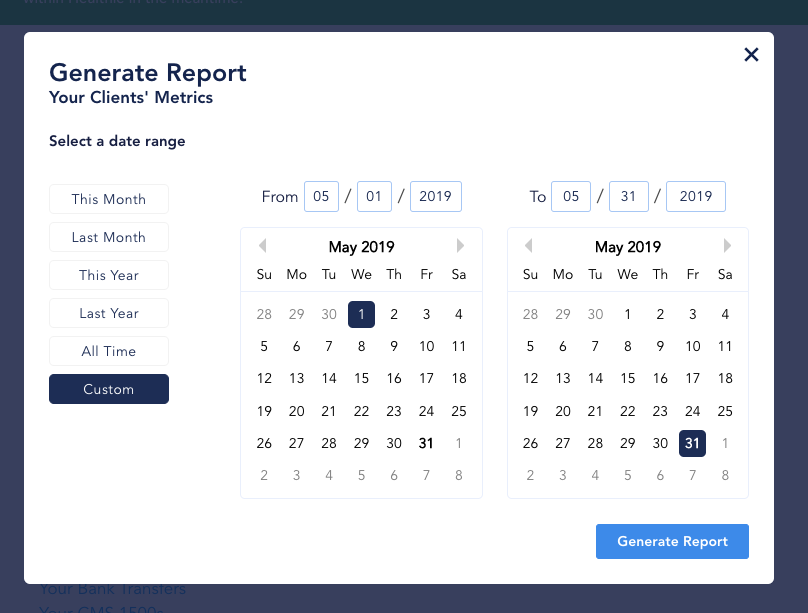 Gain Insights into Your Nutrition Practice with Reports