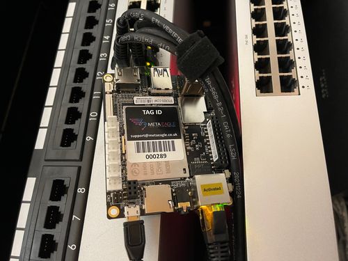 Meraki Switches with Latte Panda connected