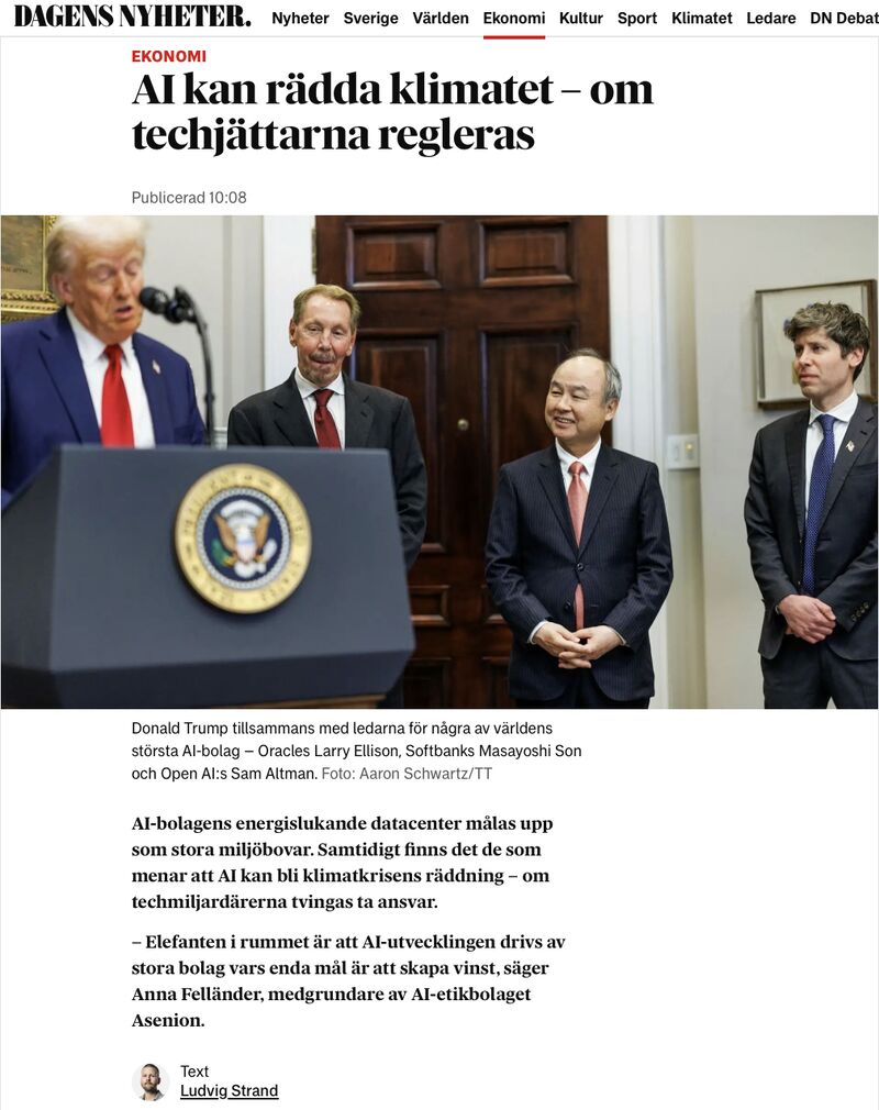 AI Can Save the Climate, If Tech Giants Take Responsibility