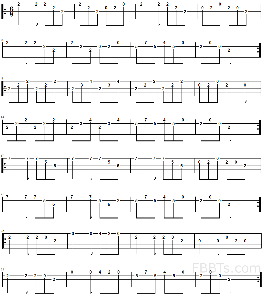 Tablature