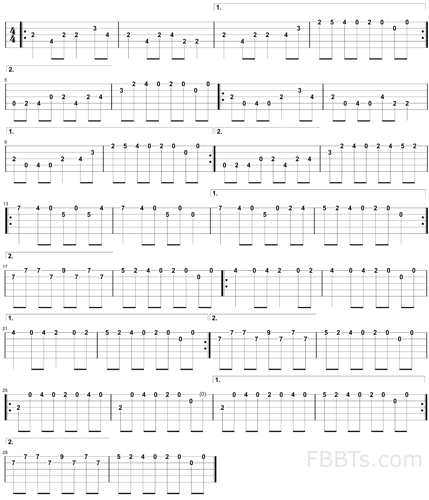 Tablature