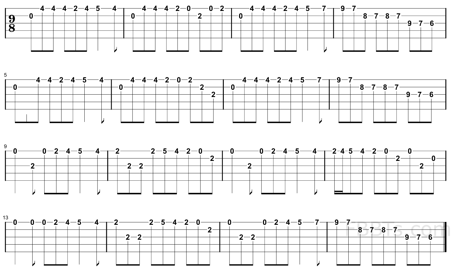 Tablature