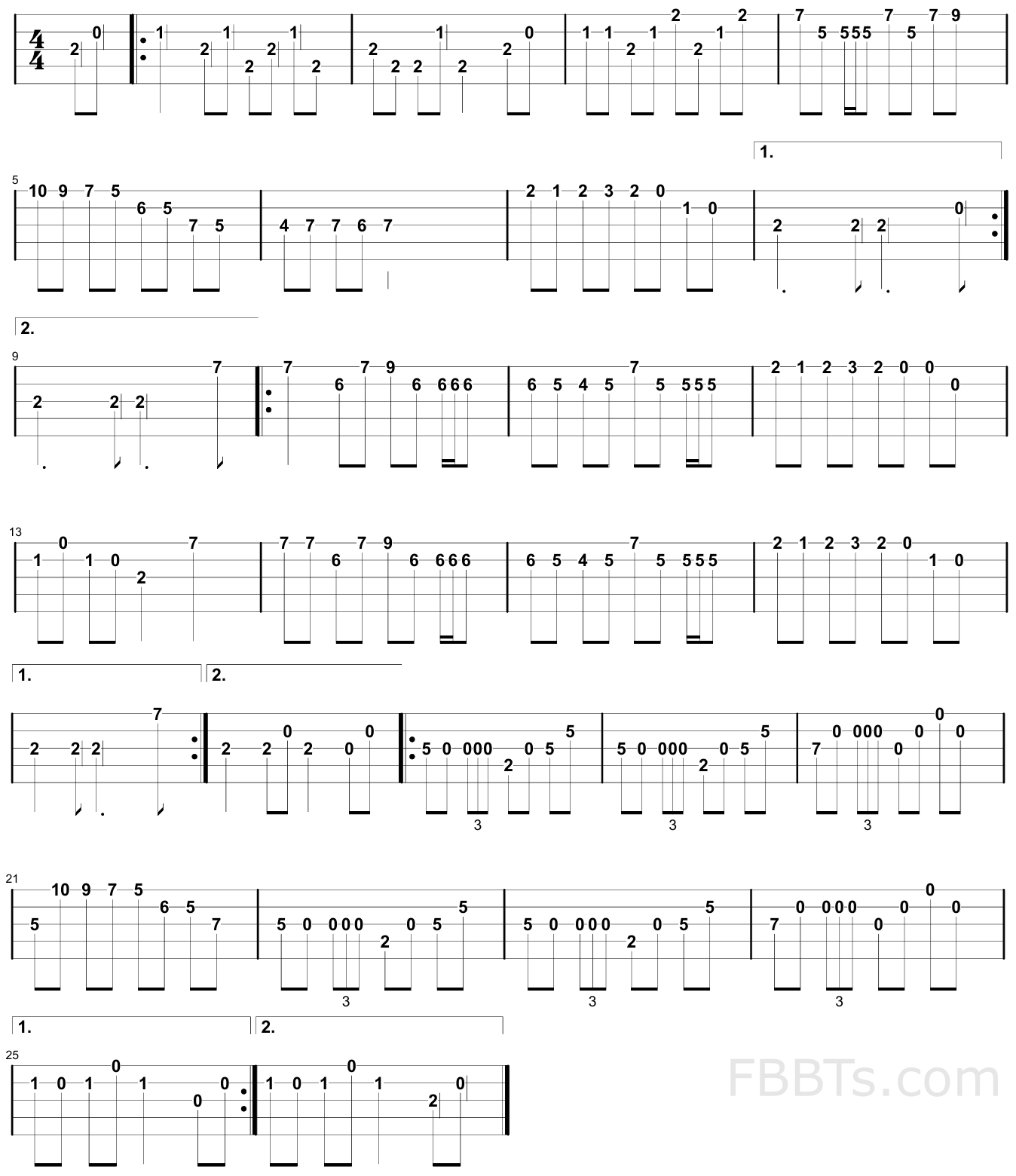 Tablature