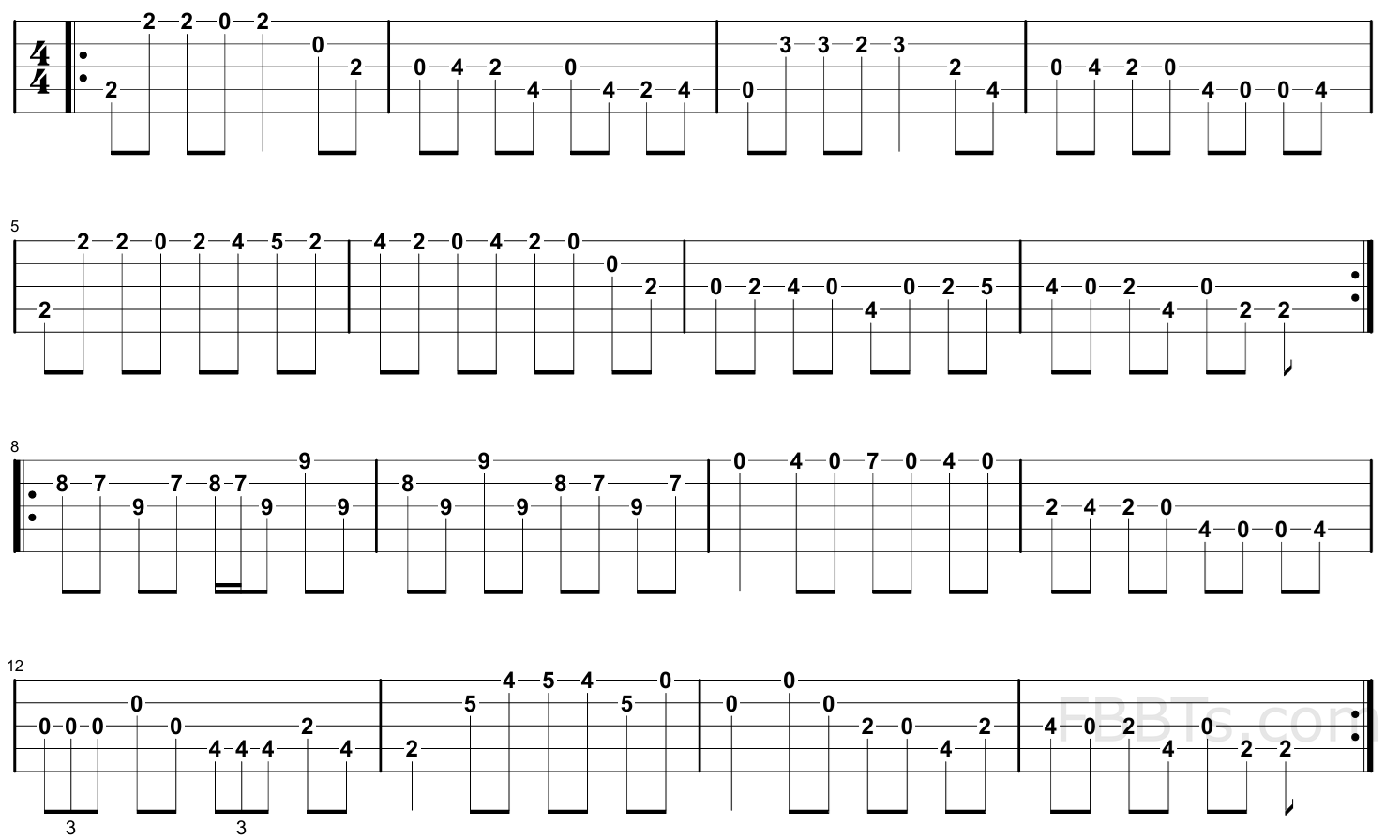 Tablature