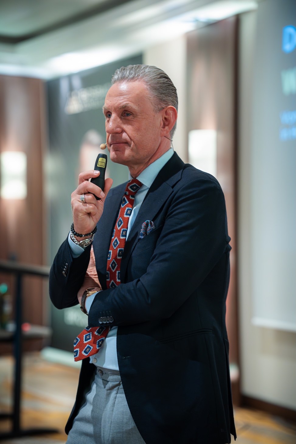 Seminarsaal mit Immobilienmaklern