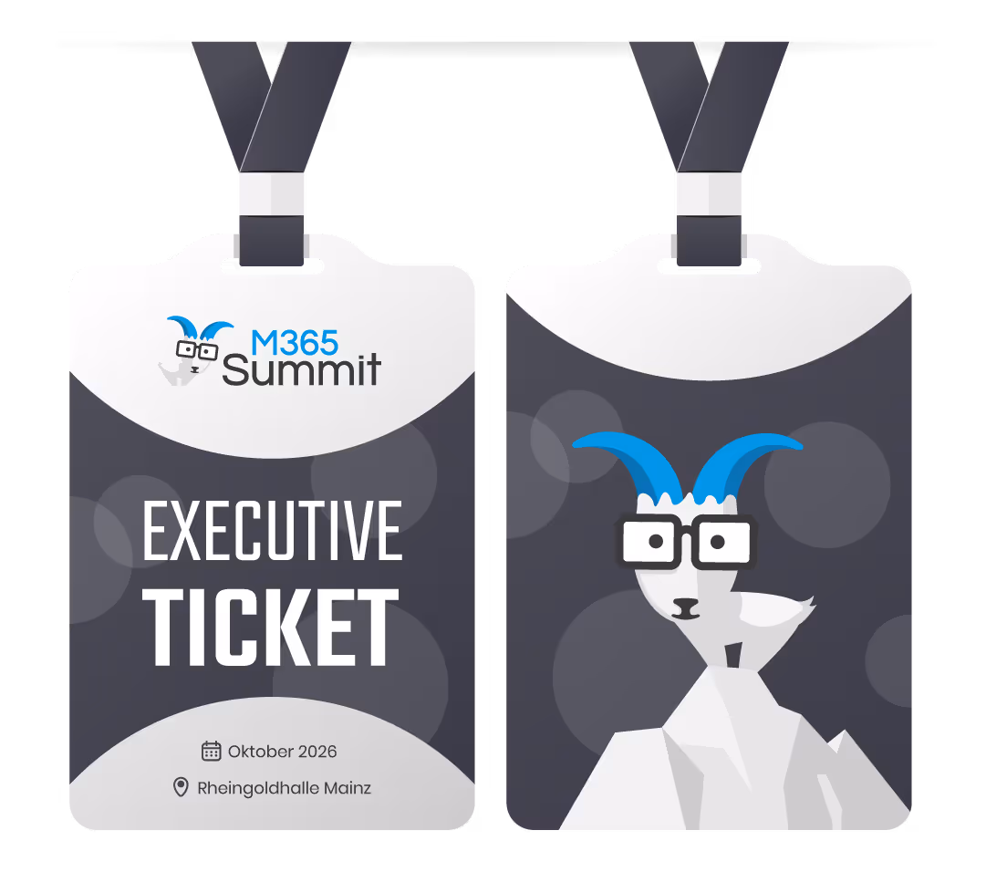 Executive Ticket der M365 Summit