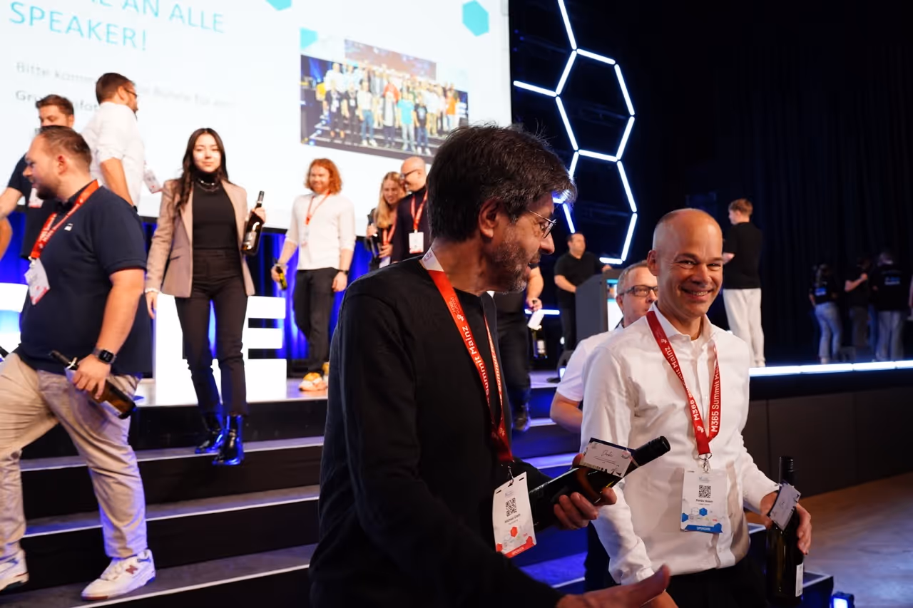 Speaker Verleihung M365 Summit