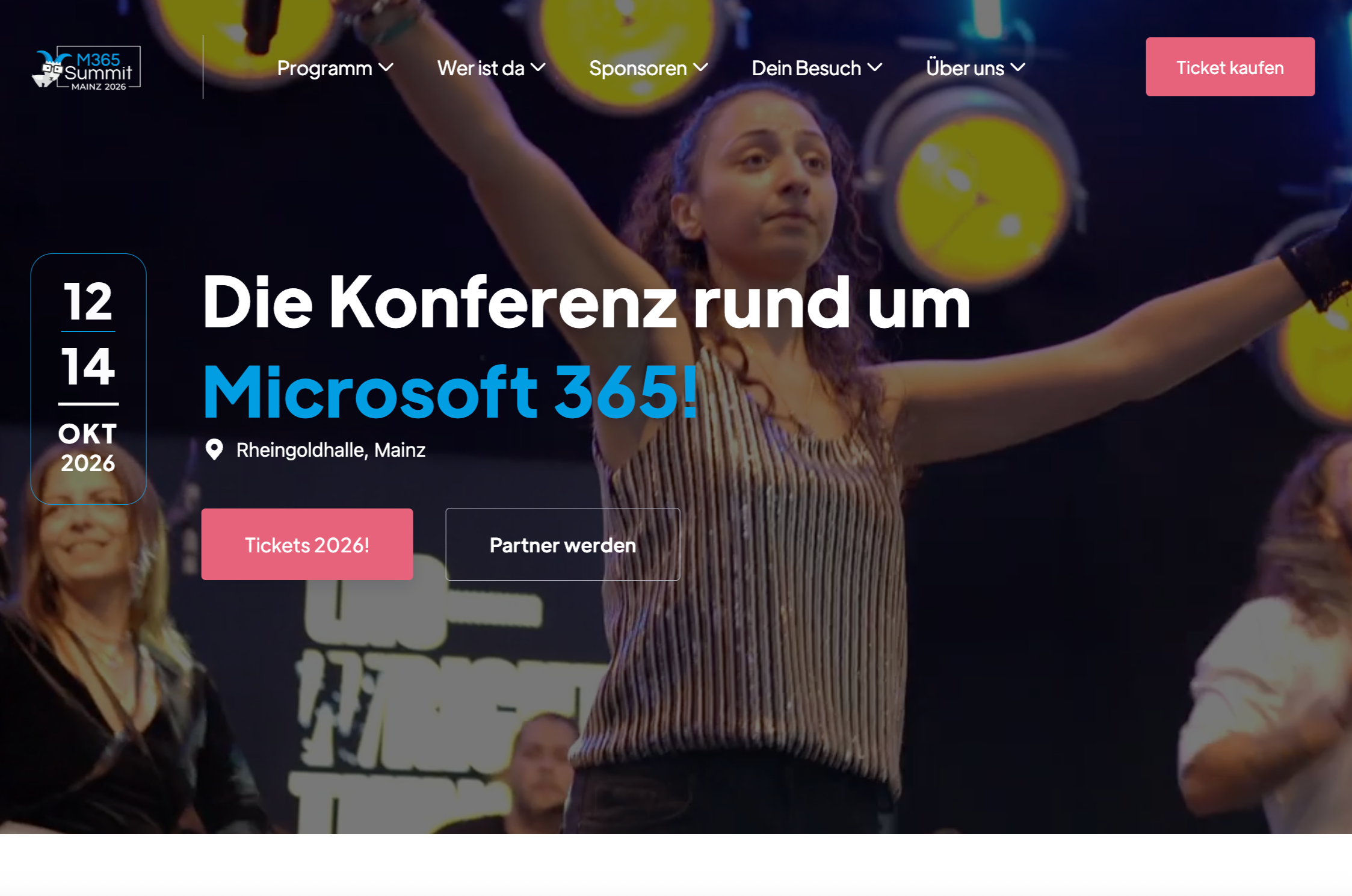 M365 Summit Mainz: Website for a Microsoft 365 Conference thumbnail