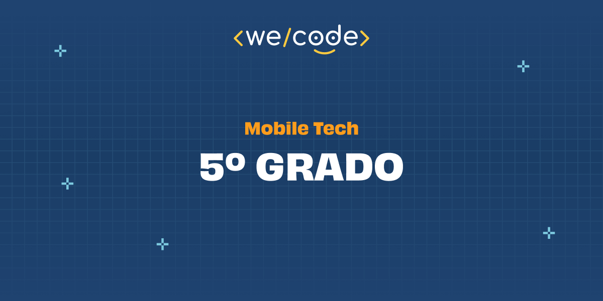 Desarrollo de aplicaciones | 5to grado - Ciudad de la Costa | WeCode