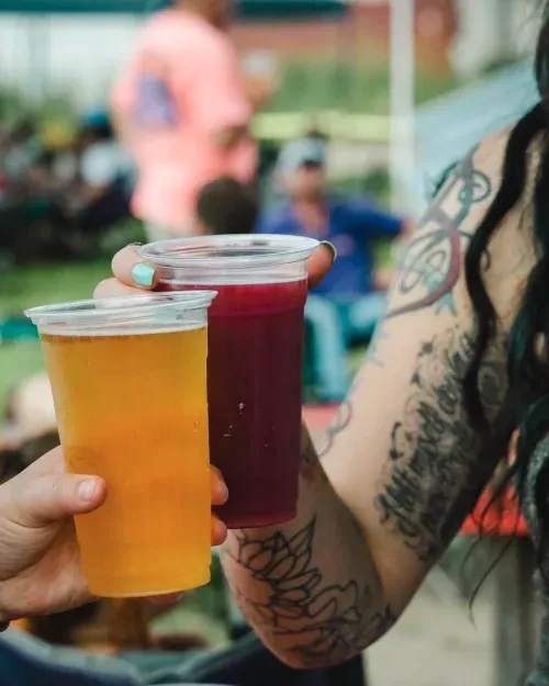 Toasting with Gnarly Beer