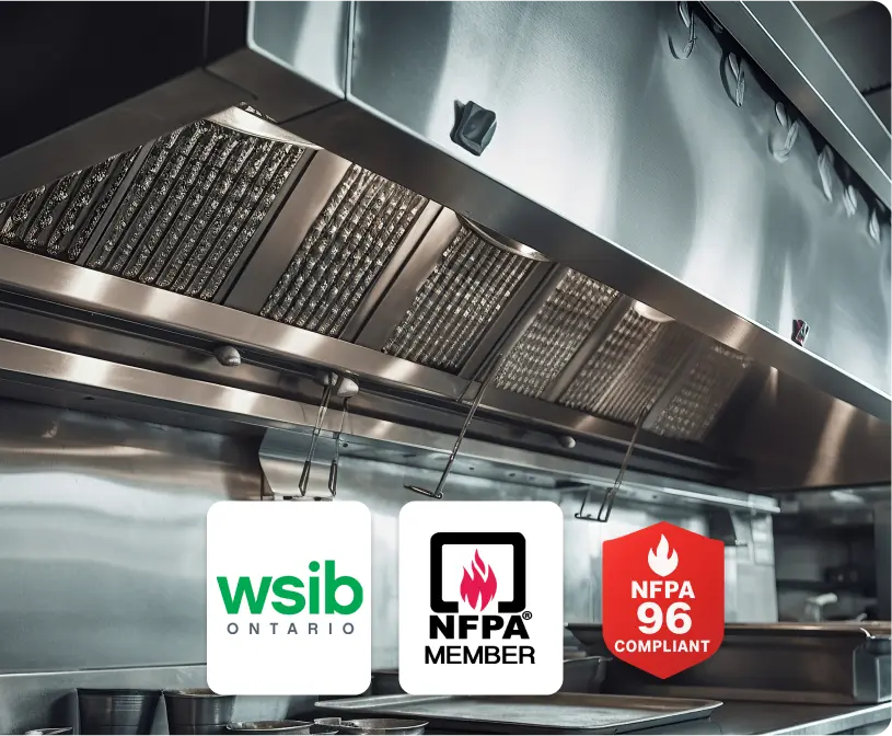 NFPA 96 compliant kitchen exhaust cleaning