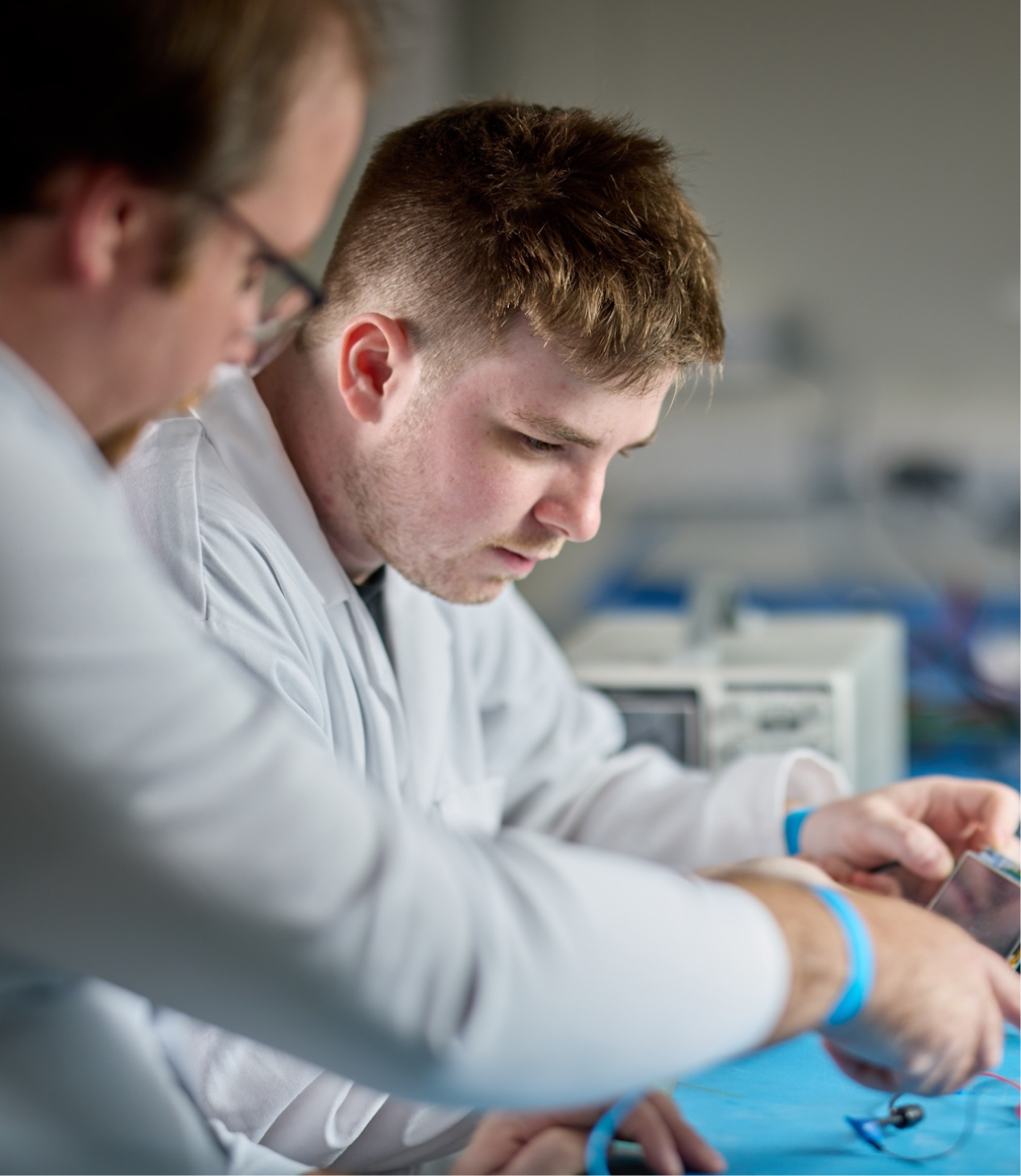A Fleet scientist working on technology