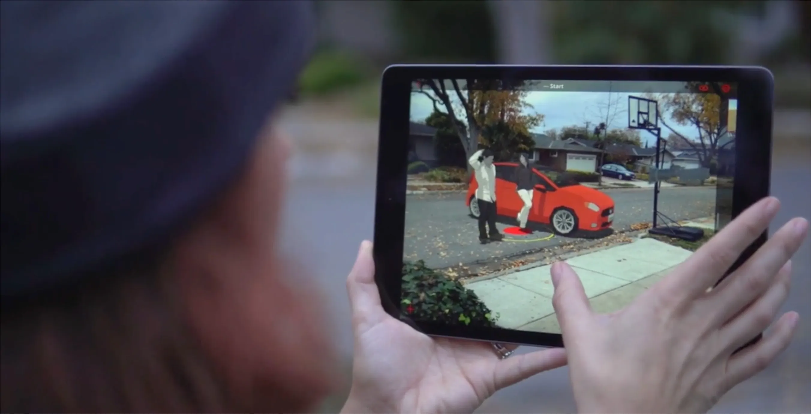 Scene showing the different style grading options in Previs Pro