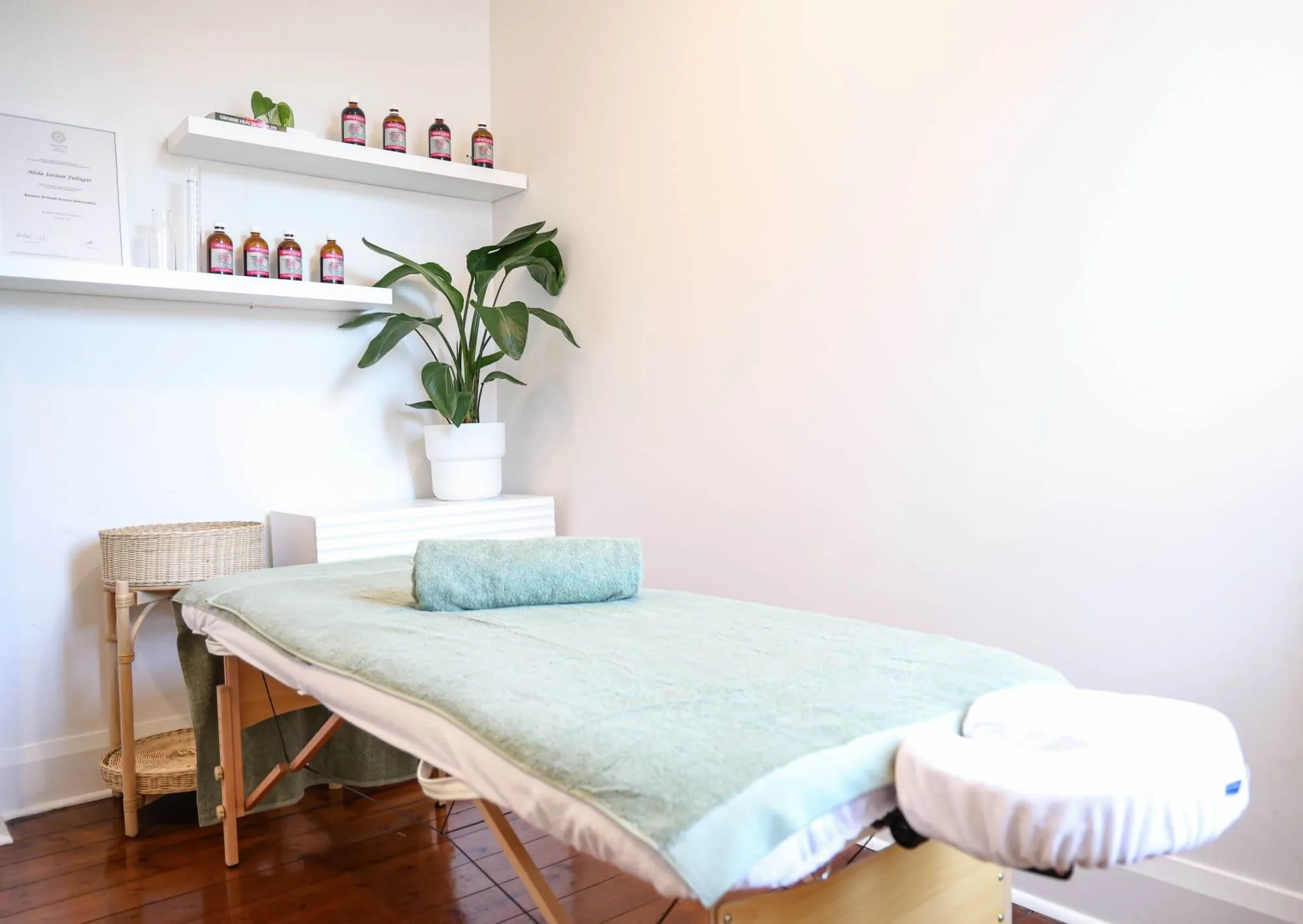 Pando Society's Massage Room