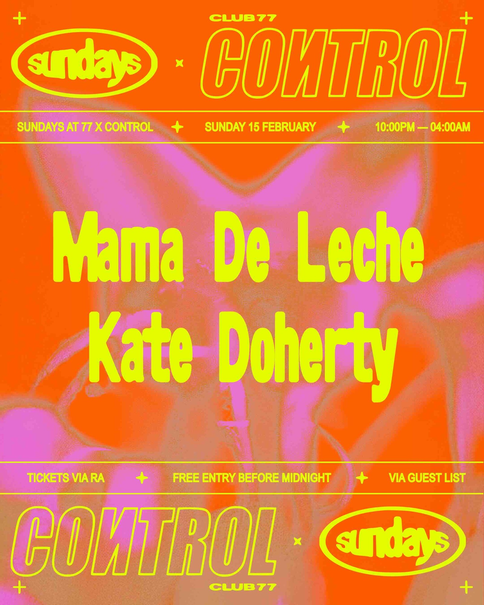 Sundays at 77 x Control: Mama De Leche, Kate Doherty