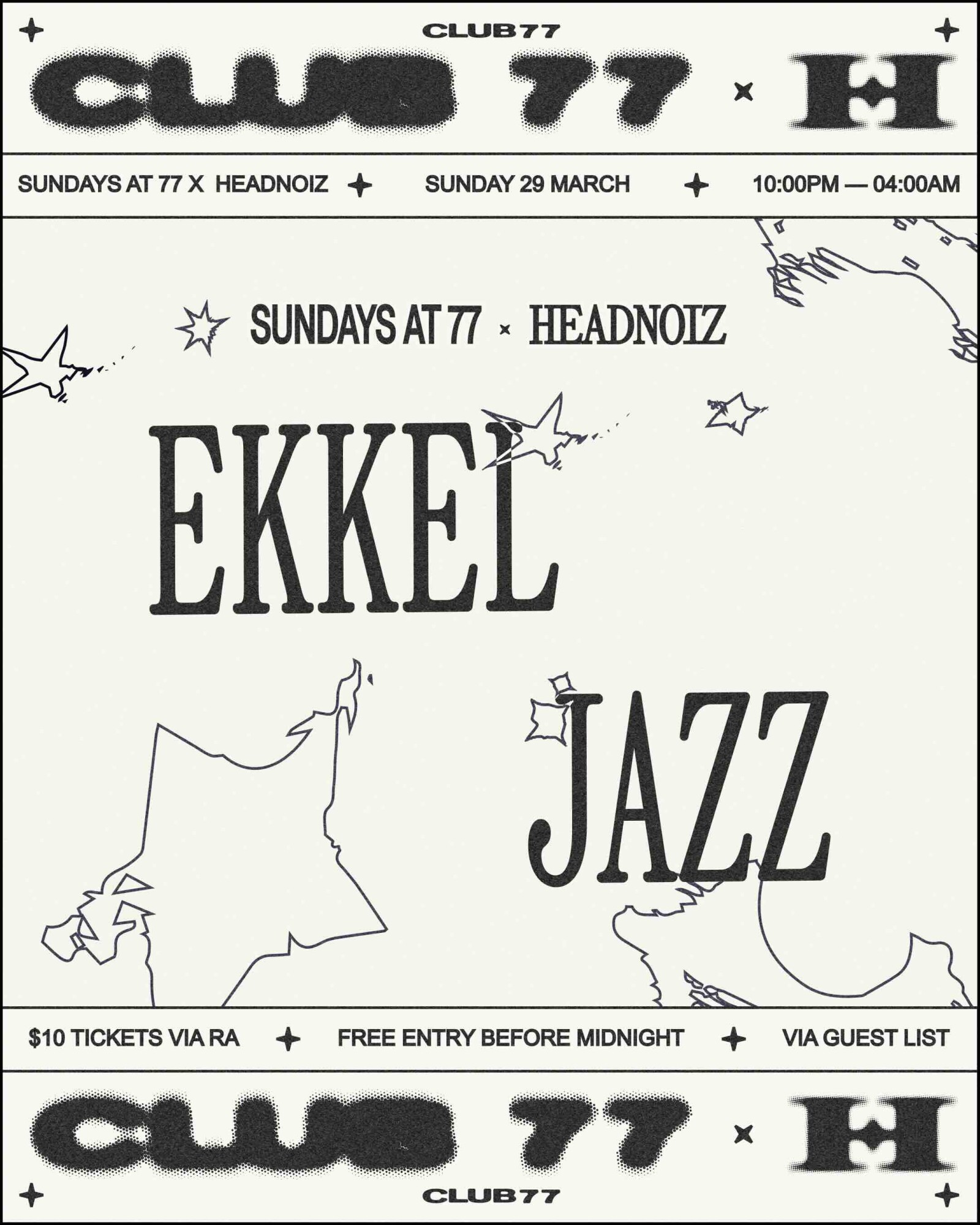 Sundays at 77 x Headnoiz: Ekkel, Jazz