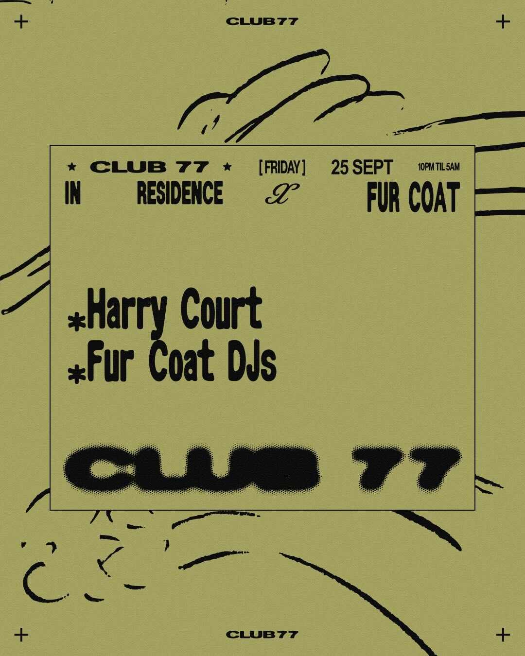 Fridays at 77 x Fur Coat: Harry Court, Fur Coat DJs