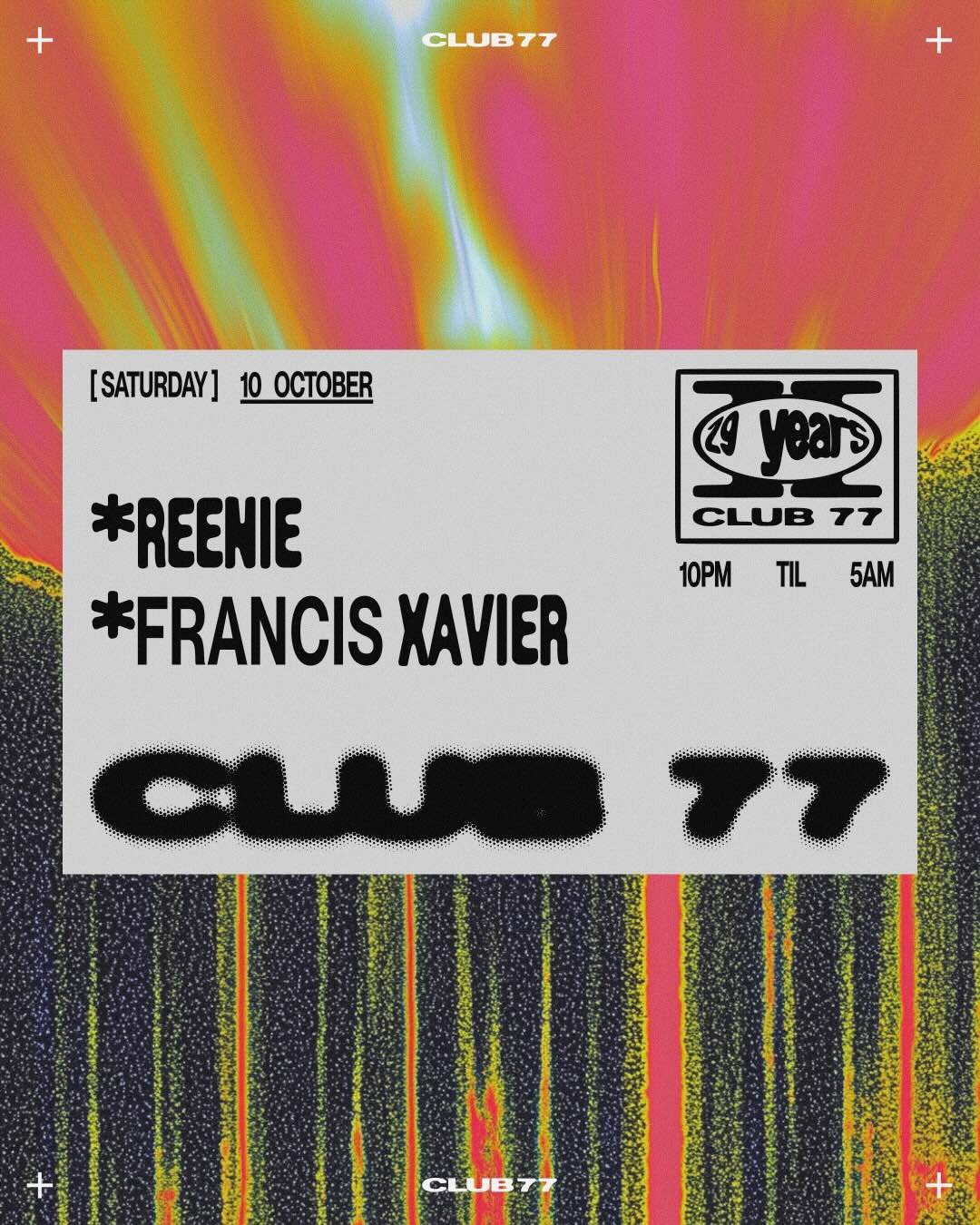 Club 77: Reenie, Francis Xavier