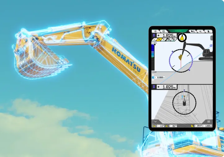 Smart Construction 3D Machine Guidance - payload
