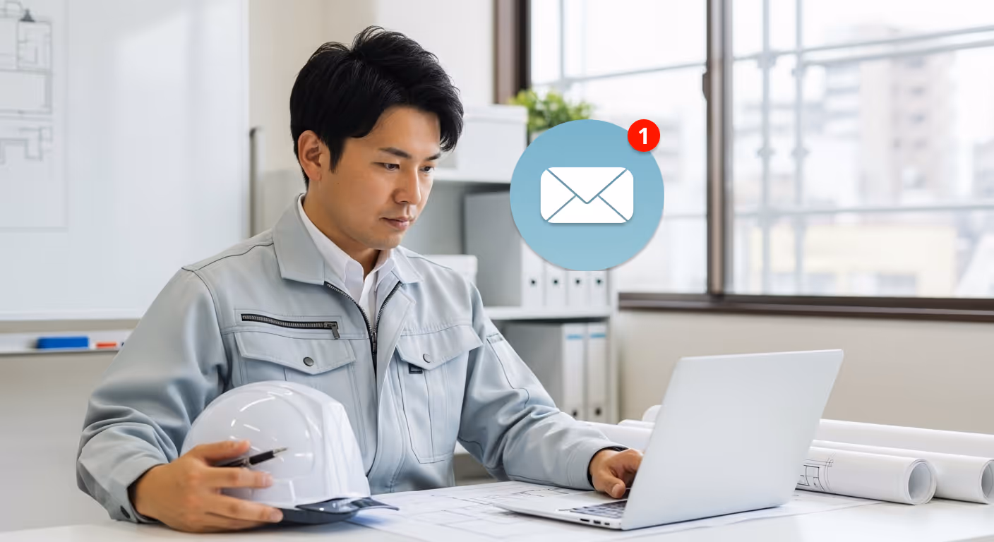Step 2: Email Reception Illustration
