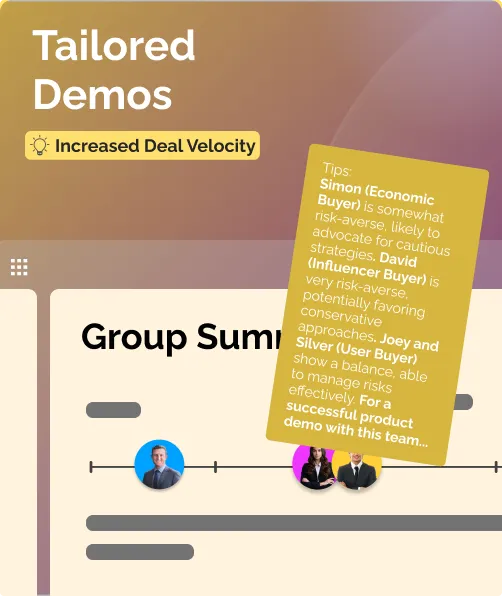 AI driven tailored demos with Skwill, helping sales teams customise presentations for different buyers.