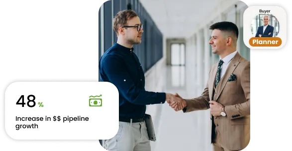 B2B technology sales on mobile device with Skwill AI sales coaching platform