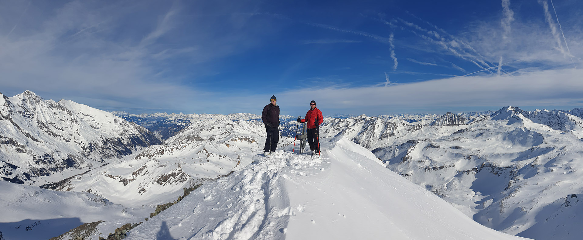 Beginner ski tour