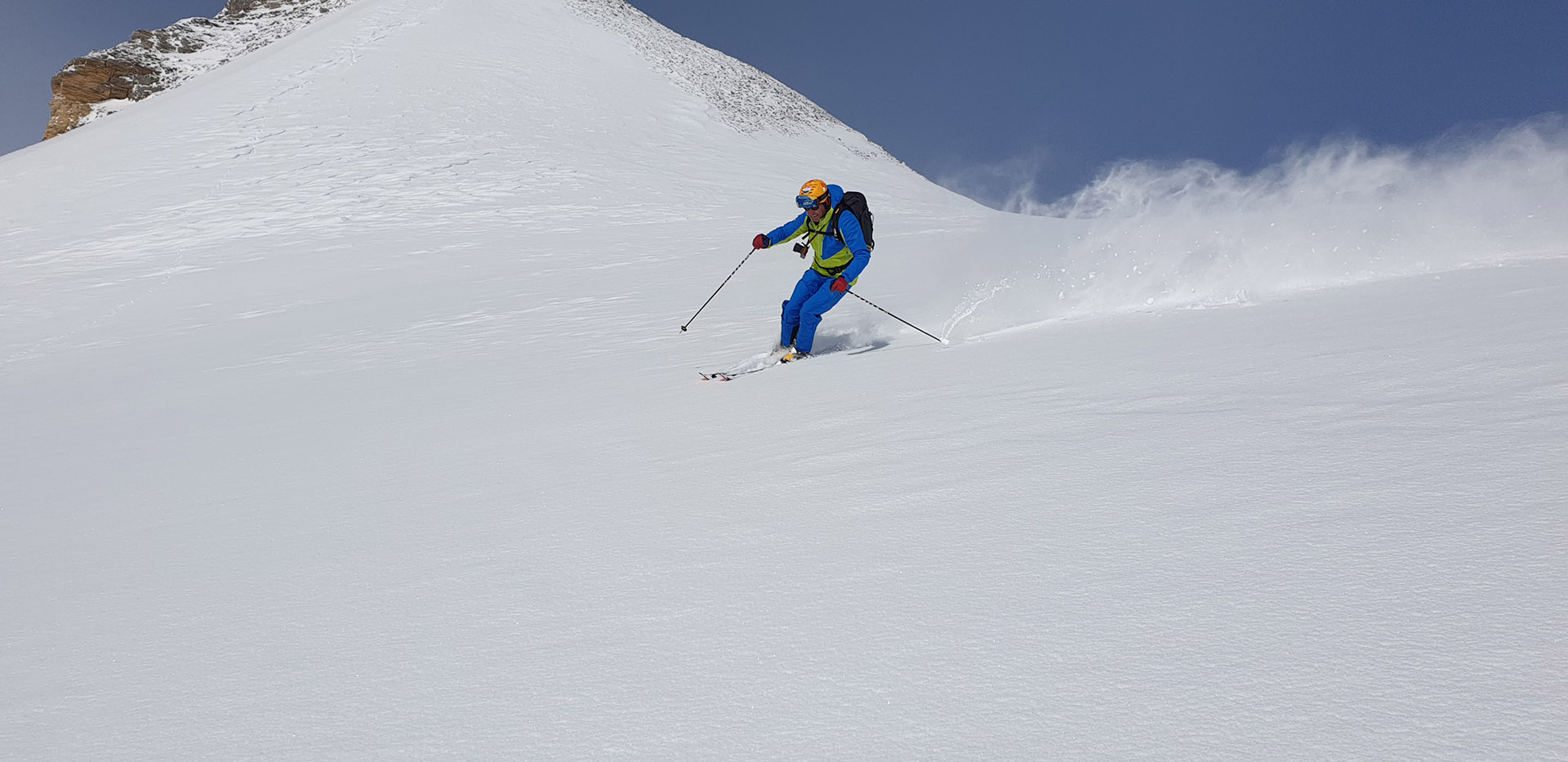 Beginner ski tour