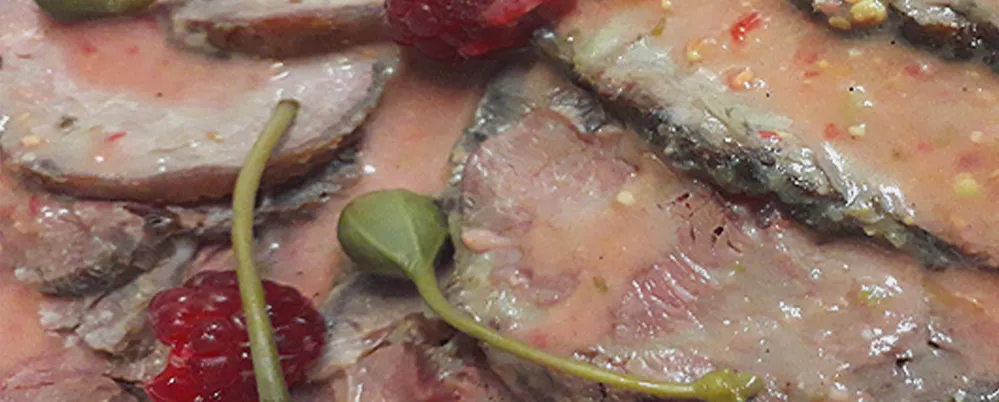 Roast Beef in Heidelbeersauce