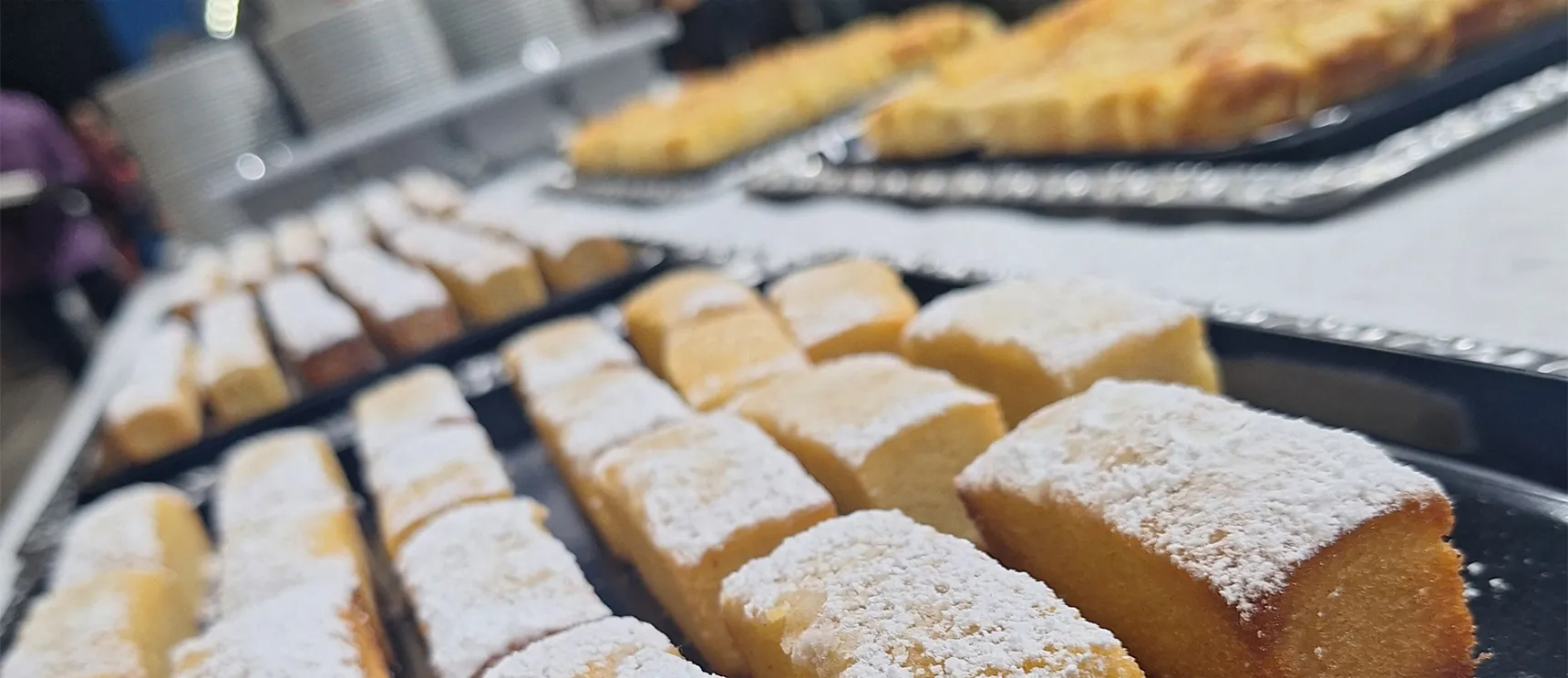 Mini Pfanen mit marinierte Riesengarnelen