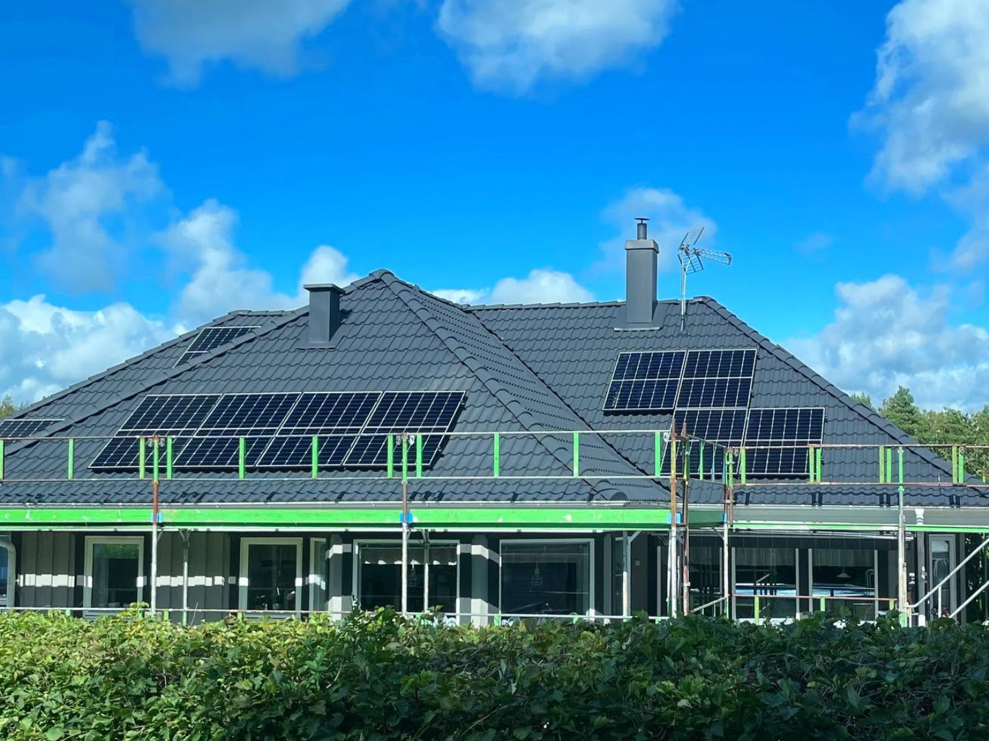 Installation av solceller