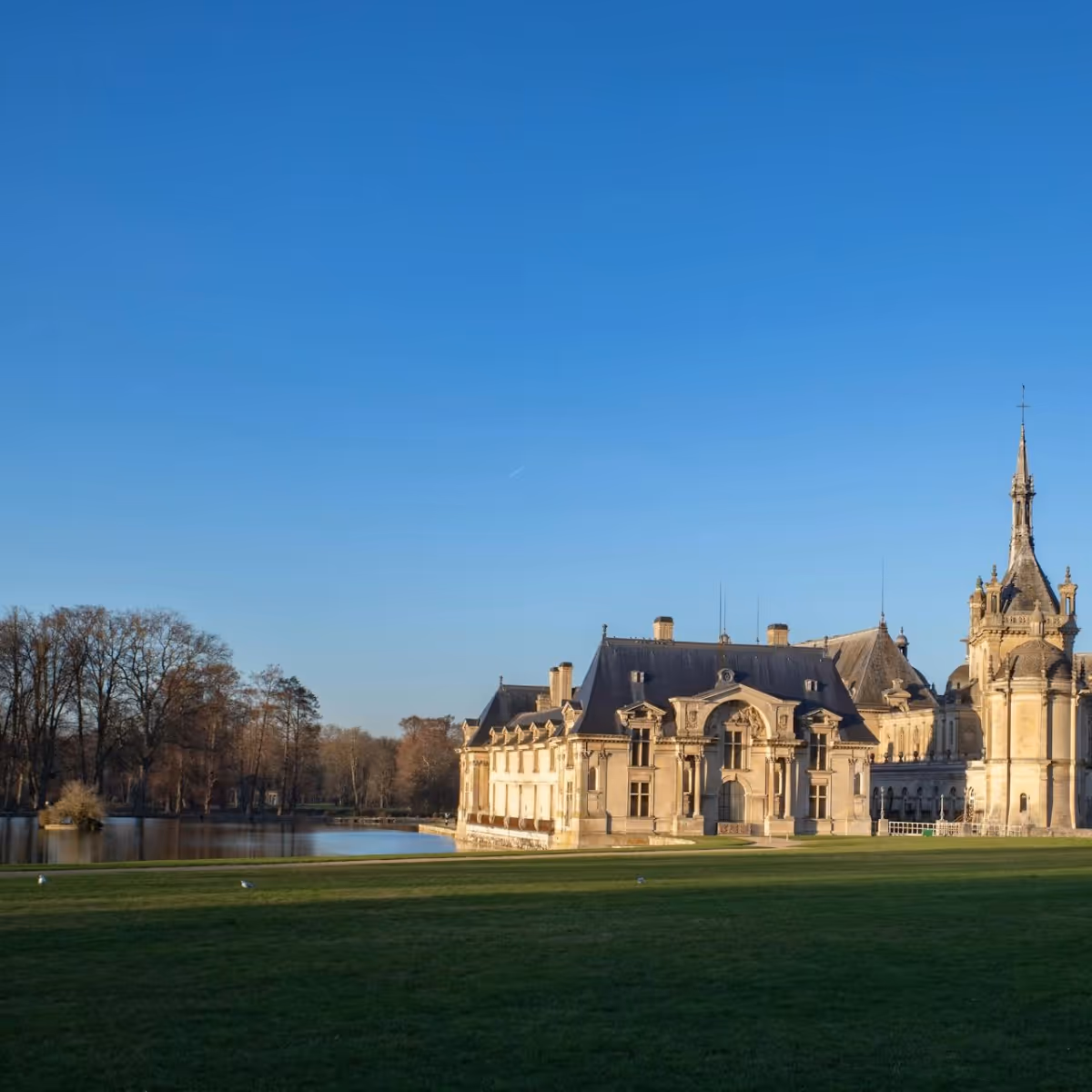 Château à quelques heures de Paris