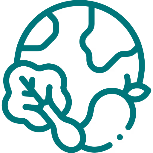 Icône de bateau-maison simplifié flottant sur l'eau.