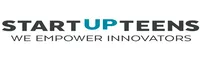 Logo mit dem Schriftzug 'STARTUP TEENS' und dem Slogan 'WE EMPOWER INNOVATORS'.