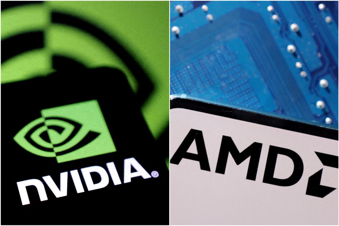 Nvidia, AMD to pay 15% of China chip sale revenues to US in unusual move |  The Straits Times
