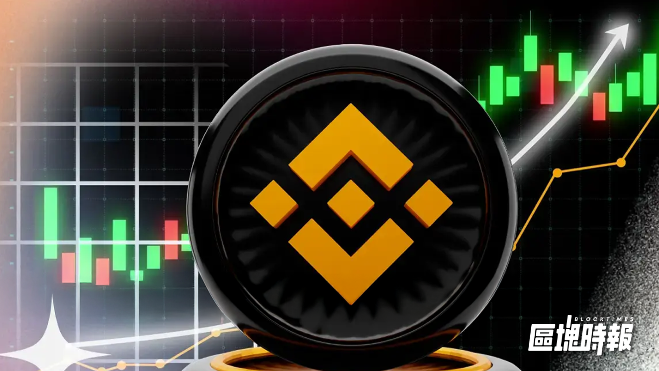 BNB 突破 1100 美元再創新高！市值超越輝瑞升至全球第 142 位